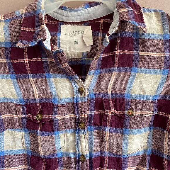 Women Check Shirt - Picture 3 of 6